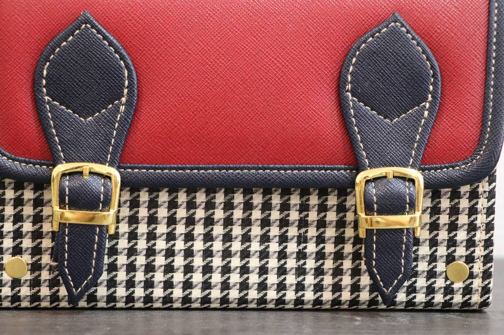 Handmade Red Leather Handbag